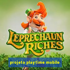 projeto playtime mobile